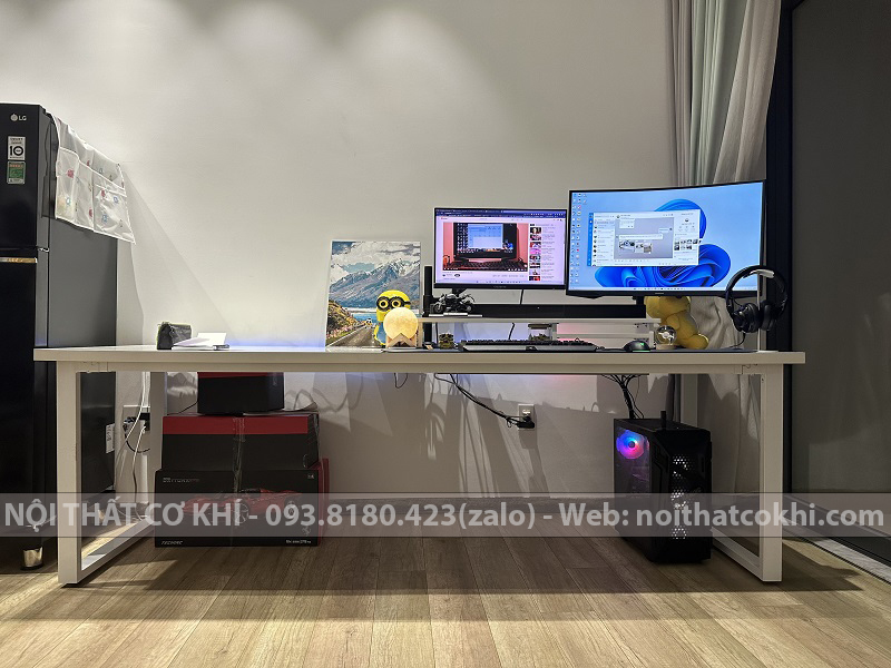 BÀN GAMING CHỮ U HIỆN ĐẠI, GIÁ TỐT TẠI NỘI THẤT CƠ KHÍ